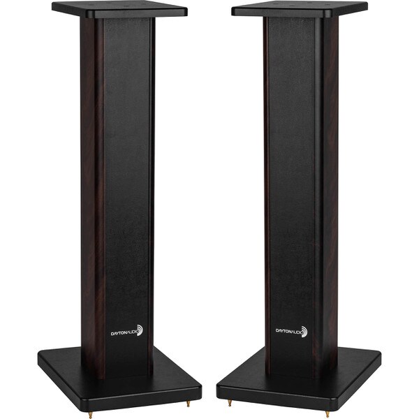 Main product image for Dayton Audio SSWB28 28" Universal Wood Speaker Stand Pair, Walnut240-753